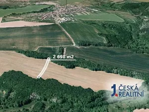 Prodej podílu pole, Popovice, 899 m2