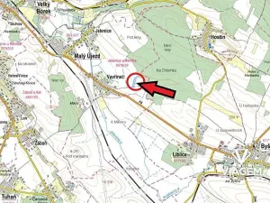 Prodej podílu pole, Malý Újezd, 635 m2