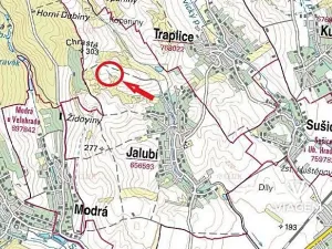 Prodej pole, Jalubí, 963 m2