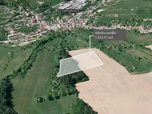 Prodej podílu pole, Ludkovice, 1873 m2