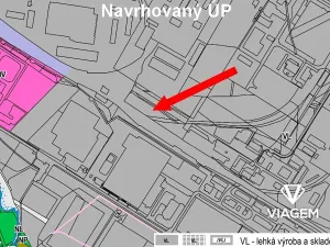 Prodej komerčního pozemku, Pardubice, 3399 m2