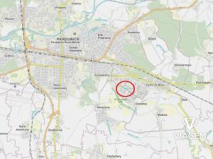 Prodej komerčního pozemku, Pardubice, 3399 m2