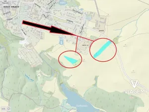 Prodej podílu pole, Nové Hrady, 2403 m2