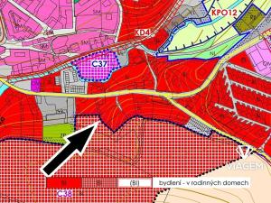 Prodej zahrady, Český Dub, 863 m2