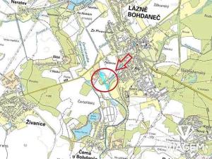 Prodej podílu zahrady, Lázně Bohdaneč, 4279 m2