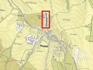 Prodej podílu pole, Podolí, 671 m2