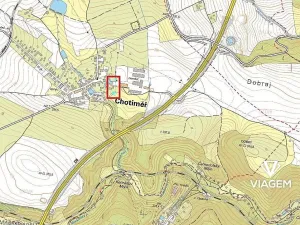 Prodej podílu zahrady, Chotiměř, 371 m2