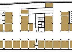 Pronájem garážového stání, Brno, Nové sady, 13 m2