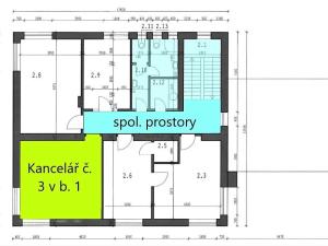 Pronájem kanceláře, Praha - Horní Počernice, Bystrá, 30 m2