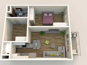 Prodej bytu 2+kk, Praha - Vysočany, Čerpadlová, 61 m2