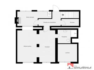 Prodej rodinného domu, Černuc, 126 m2