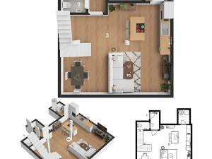 Pronájem bytu 3+kk, Praha - Vršovice, Ruská, 84 m2