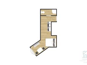 Pronájem bytu 1+kk, Škvorec, 21 m2