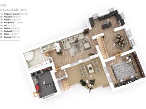 Prodej činžovního domu, Lety, Sokolská, 265 m2