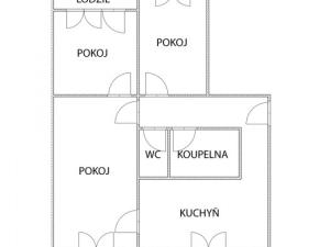 Prodej bytu 3+1, Orlová - Lutyně, Na Výsluní, 73 m2