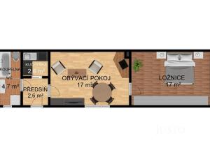 Prodej rodinného domu, Lhenice, 61 m2