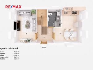 Pronájem chaty, Rodvínov, 73 m2