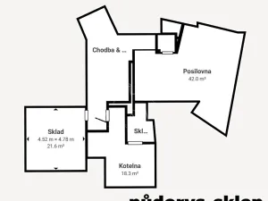 Prodej rodinného domu, Unhošť, V Topolech, 410 m2