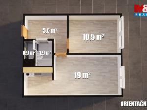 Prodej bytu 2+kk, Libochovice, 37 m2