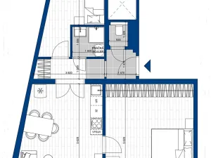 Prodej bytu 3+kk, Praha - Žižkov, Řehořova, 70 m2
