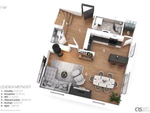 Prodej rodinného domu, Divišov, Na Malé Straně, 92 m2