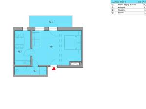 Prodej bytu 1+1, Železná Ruda, 37 m2