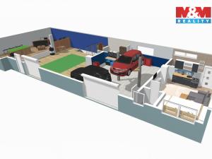 Prodej obchodního prostoru, Česká Lípa, Kozákova, 207 m2