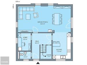 Prodej rodinného domu, Lešany, 132 m2