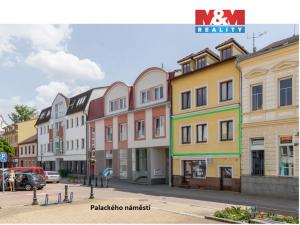 Pronájem bytu 2+kk, Strakonice - Strakonice I, Palackého náměstí, 55 m2
