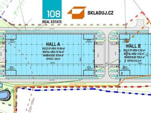 Pronájem skladu, Branišovice, 15000 m2