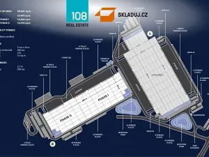 Pronájem skladu, Úherce, 15000 m2