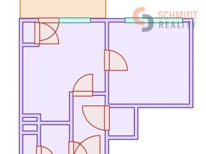 Prodej bytu 1+1, Břeclav, 35 m2