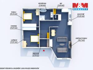 Prodej rodinného domu, Plzeň - Skvrňany, Slovanské údolí, 124 m2
