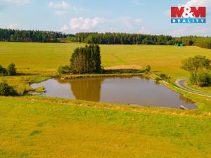 Prodej rybníku, Olbramov - Zádub, 6672 m2