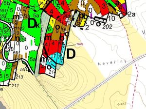 Dražba lesa, Žďárec, 3169 m2