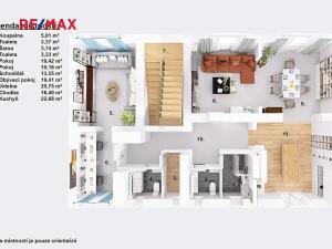 Prodej rodinného domu, České Velenice, Komenského, 247 m2