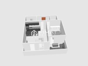 Pronájem bytu 2+kk, Praha - Modřany, Vrátnická, 55 m2