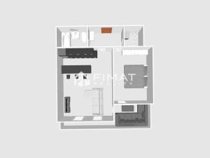 Pronájem bytu 2+kk, Praha - Modřany, Vrátnická, 55 m2