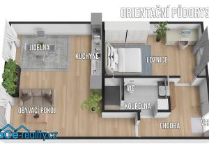 Pronájem bytu 2+kk, Kvasiny, 58 m2