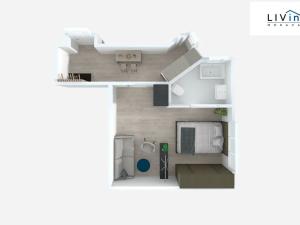 Pronájem bytu 1+1, Olomouc, Starodružiníků, 28 m2