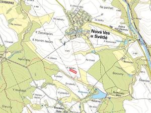 Prodej pole, Nová Ves u Světlé, 6891 m2