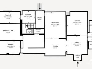 Prodej restaurace, Rokycany, Sokolská, 413 m2