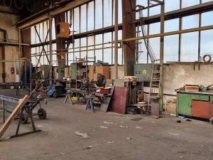 Dražba výrobních prostor, Kolín, K Dílnám, 1529 m2