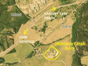 Pronájem skladu, Kynšperk nad Ohří, 990 m2