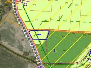 Prodej pole, Žíšov, 3467 m2