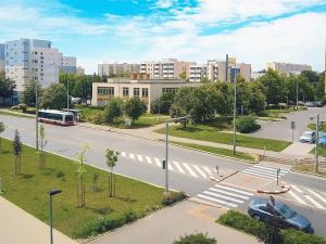 Pronájem bytu 1+kk, Praha - Horní Měcholupy, Hornoměcholupská, 37 m2