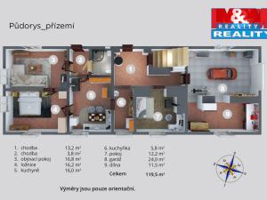 Prodej rodinného domu, Děkov, 250 m2