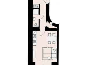 Pronájem bytu 1+kk, Praha, Myslíkova, 38 m2