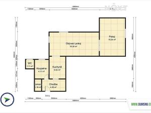 Prodej bytu 2+kk, Šumperk, Vrchlického, 50 m2