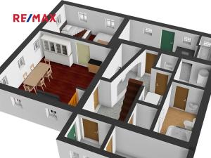 Prodej chalupy, Polevsko, 185 m2